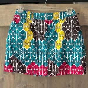 Slazenger Women's 4‎ Golf Skort Multi Geometric Skirt Shorts Tennis Pickleball